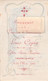 Souvenir De Premiere Communion - Image Pieuse - Louis Copin Eglise St Nicolas à Valenciennes - 31 Mai 1906 - Comunión Y Confirmación