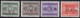 GNR 1944 Segnatasse Tir. Brescia Serie Di 4 Valori Sass. 53/l MH* + 50/l+52/l+55/l MNH** Firmati Sassone Cv. 204 - Taxe