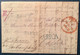 „ARICA+VAPOR“1852 Entire Letter CADIZ SPAIN Via London Throgmorton St Forwarder & Southampton>Tacna (Peru Perou Cover - Perú