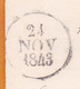 1843 - Cursive 72 THOIRY, Yvelynes Sur Lettre Pliée Avec Correspondance Vers Le Mesnil Saint Denis Par Trapes Trappes - 1801-1848: Précurseurs XIX