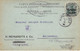 Carte Postale Universelle - Verviers Morlanwelz - Timbre D'allemagne Avec Surcharge Belgien 5 Cent - 1916 - Geschichte