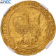 France, Jean II Le Bon, Mouton D'or, 1355, Trésor De Pontivy, Or, NGC, SUP+ - 1350-1364 Johann II. Der Gute