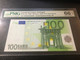 Portugal Letter M EUR 100 Printercode P005 Duisenberg P5m Graded 66 EPQ Gem Uncirculated By PMG - 100 Euro