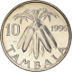 Monnaie, Malawi, 10 Tambala, 1995, TTB, Nickel Plaqué Acier, KM:27 - Malediven