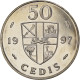 Monnaie, Ghana, 50 Cedis, 1997, SUP, Nickel Plaqué Acier, KM:31a - Ghana