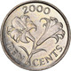 Monnaie, Bermuda, Elizabeth II, 10 Cents, 2000, TTB+, Cupro-nickel, KM:109 - Bermudes