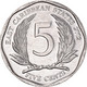 Monnaie, Etats Des Caraibes Orientales, Elizabeth II, 5 Cents, 2002, British - Caraibi Orientali (Stati Dei)