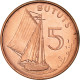 Monnaie, GAMBIA, THE, 5 Bututs, 1998, TTB, Cuivre Plaqué Acier, KM:55 - Gambie