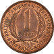 Monnaie, Etats Des Caraibes Orientales, Elizabeth II, Cent, 1965, TTB+, Bronze - Caribe Británica (Territorios Del)