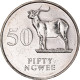 Monnaie, Zambie, 50 Ngwee, 1992, British Royal Mint, SUP, Nickel Plaqué Acier - Sambia