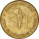 Monnaie, West African States, 5 Francs, 1987, TTB+, Aluminum-Nickel-Bronze - Costa D'Avorio