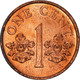 Monnaie, Singapour, Cent, 1995, Singapore Mint, TTB+, Copper Plated Zinc, KM:98 - Singapour