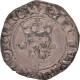 Monnaie, France, Charles VI, Gros Dit "Florette", 1419, Paris, TTB, Billon - 1380-1422 Charles VI Le Fol