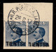 Uffici Postali All'Estero - Tientsin - 1917 - Prove - 25 Cent Michetti - Coppia Usata Su Frammento - Da Esaminare - Unclassified