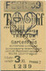 Deutschland - Monatskarte - Treptow Gartenfeld - Fahrkarte Berlin S-Bahn-Verkehr 3. Klasse 1939 - Europa
