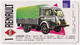 Image Carte De Jeu Thème Voiture Ancienne Automobile 11x6cm -Années 1950/60 - Renault Camion 2 T 5 Moteur 88 A60-9 - Other & Unclassified