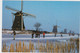 KINDERDIJK HOLLAND MOULINS A VENT PATINAGE - Kinderdijk