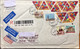 POLAND 2009, REGISTERED AIRMAIL COVER WARSZAWA TO INDIA 14 STAMPS USED!!! TRIANGLE 10 STAMPS ,TOYS ,RAILWAY,BUILDING, - Storia Postale