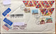 POLAND 2009, REGISTERED AIRMAIL COVER WARSZAWA TO INDIA 14 STAMPS USED!!! TRIANGLE 10 STAMPS ,TOYS ,RAILWAY,BUILDING, - Covers & Documents