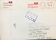 SWEDEN 1999, COVER USED TO ISRAEL, ESKILSTUNA CITY,   RED METER FRANKING, FIRM STUDI FRAMJANDET, 7 KRONA RATE - Brieven En Documenten