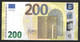 FRANCE - 200 € - UB - U005 H2 - UNC - Draghi - 200 Euro