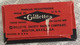 VINTAGE RAZOR BLADES ZILETI VEICOLI FAHRZEUGE THIN GILLETTE BLADE MADE IN U.S.A. - Lames De Rasoir