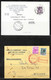 Italia/Italy/Italie: Lotto Di 6 Documenti Postali, Lot Of 6 Postal Documents. Loto Di 6 Documents Postaux - Lotti E Collezioni