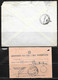 Delcampe - Italia/Italy/Italie: Lotto Di 6 Documenti Postali, Lot Of 6 Postal Documents. Loto Di 6 Documents Postaux - Lotti E Collezioni