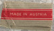 VINTAGE RAZOR BLADES ZILETI VEICOLI FAHRZEUGE Exclusive Made In Austria 0.08 Mm - Razor Blades