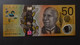 AUSTRALIA BANK NOTE AU$50 With ERROR - Unclassified