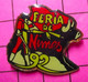 922 Pin's Pins / Beau Et Rare / THEME SPORTS / TAUROMACHIE CORRIDA VACHE TAUREAU FERIA DE NIMES 92 - Stierkampf