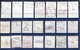 Belgique, Lot De 21 Timbres PERFORES Divers - (F2042) - Zonder Classificatie