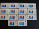 LOT DE 14 TELECARTES CORDONS BLEUS 50 UNITES - 600 Agences