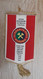 Vintage Pennant Table Tennis Club TJ Sparta Doly Kladno 12x25cm Czechoslovakia CSSR - Tafeltennis