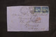 ROYAUME UNI - Type Victoria 2p. X2 Sur Devant De Lettre  De Bristol En 1868 Pour La France - L 115364 - Briefe U. Dokumente