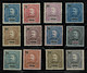 Funchal, 1897, # 19/26, 30, 32/4, SPECIMEN, MNG And MH - Funchal