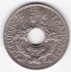 Indochine Française. 5 Cent 1938 , En Maillechort, Lec# 120 - Frans-Indochina