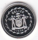 Belize 10 Cents 1974 , Oiseau, En Argent,  Silver PROOF, UNC, KM# 40a - Belize