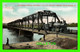 CEDAR RAPIDS, IA - TRAINS AT COLORADO SPECIAL CROSSING C. & N.W. RAILWAY BRIDGE - TRAVEL IN 1945 - - Cedar Rapids