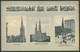 Souvenir Of New York Vintage Postcard USA Printed In Hungary - Kirchen