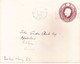 GREAT BRITAIN : THREE HALF PENCE POSTAGE PRE PAID ENVELOPE : VERY FINE USED IN YEAR 1933 :  SLOGAN POST MARK - Brieven En Documenten