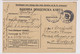 Bulgaria Ww2 Bulgarian Field Military Formula Card Military Post No207 Cachet 1942 Sent To Plovdiv (56087) - War