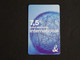 TELECARTE TICKET TELEPHONE INTERNATIONAL 7,5 EUROS FRANCE TELECOM - Billetes FT