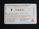 TELECARTE TICKET TELEPHONE INTERNATIONAL 7,5 EUROS FRANCE TELECOM - Biglietti FT