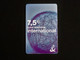 TELECARTE TICKET TELEPHONE INTERNATIONAL 7,5 EUROS FRANCE TELECOM - FT