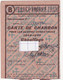 Ancienne Carte De Charbon - 1945-1946 (Reims) - Material Und Zubehör