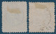 Pays BAS 1891 Effigie De La Reine Wilhelmine N°47 &4 7a 2Gl 50 Les 2 Nuances Oblitérées TB - Used Stamps