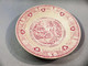 ° ASSIETTE CREUSE YEDDO U & G SARREGUEMINES + Asie Asiatique Rose - Sarreguemines (FRA)