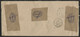 BIRMANIE MYANMAR N° 34 + 36 + 42 (x2) Sur Enveloppe RECOMMANDE DE RANGOON EN 1952 Pour LYON (voir Description) - Myanmar (Birma 1948-...)