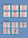 Cuba Kuba ATM Stamps Michel 1-4 / Complete Collection Of All Sets With First Day / Frama Etiquetas Automatenmarken - Franking Labels